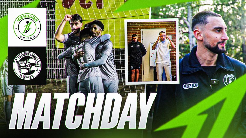 1senburg United YouTube-Thumbnail: Matchday