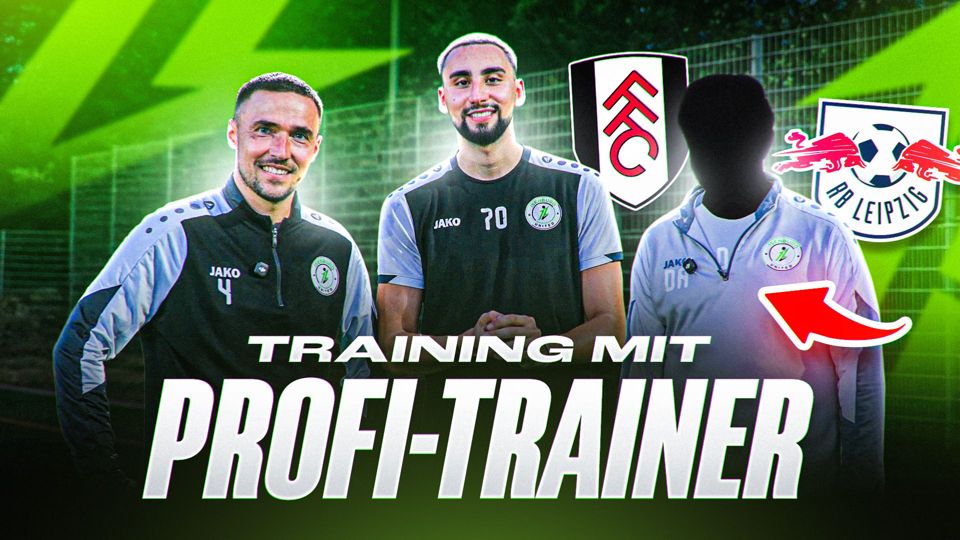1senburg United YouTube-Thumbnail: Training mit Profi-Trainer